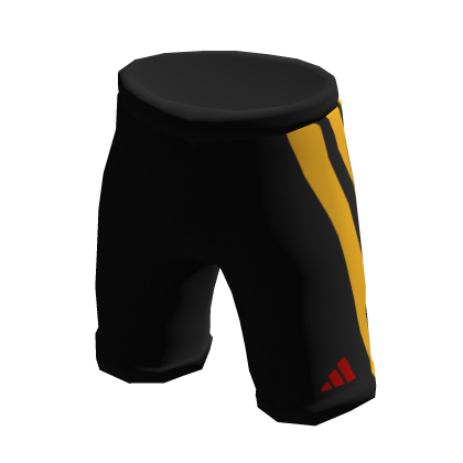 adidas Black and Gold Limited Fortore Shorts thumbnail