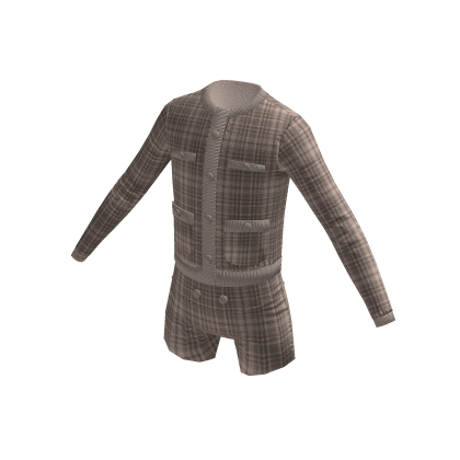 Tweed shorts set : Beige thumbnail