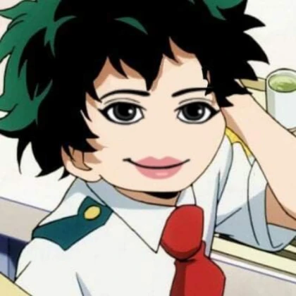 deku meme face