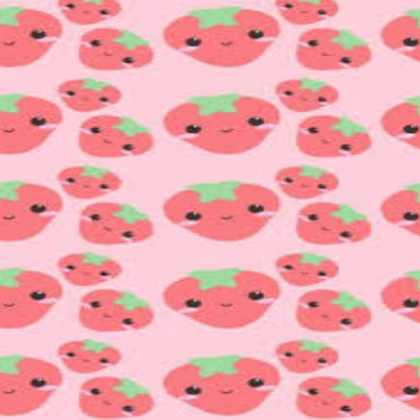 Kawaii Strawberries Roblox decal