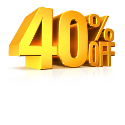 40%