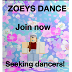 Zoey's rockin Dance group!