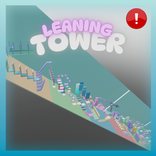 Leaning Tower Obby official Roblox game thumbnail