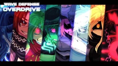 [ACHIEVEMENTS🏆] Wave Defense: OVERDRIVE!