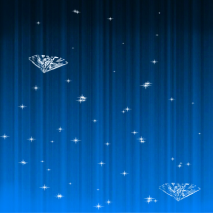 Cute blue diamond hair Roblox decal