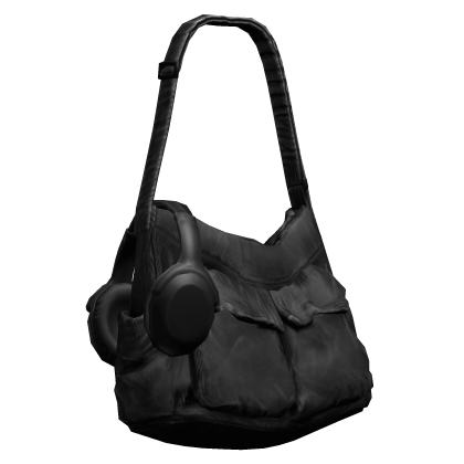 Side Bag With Headphones 3.0 Black