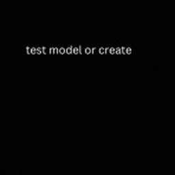 (admin abuse) test model or create
