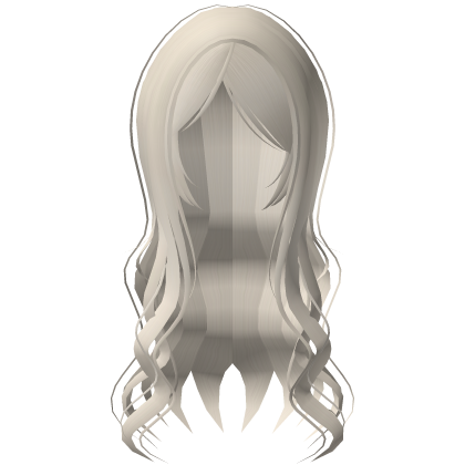 Sweet Flowy Long Wavy Hair Platinum Blonde Roblox NoFilter