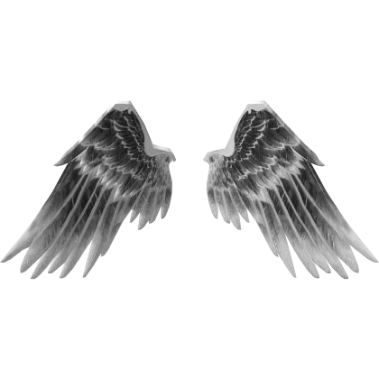 (Pt 2) Black/White Icarus Wings Feathers (Addon) Roblox item