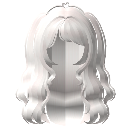 . ‿ ♡ flowy fairytale pigtail wavy hair blonde Roblox item