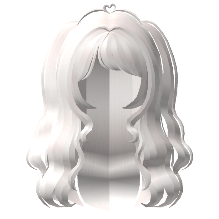 . ‿ ♡ flowy fairytale pigtail wavy hair blonde
