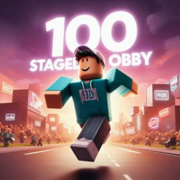 100 staged obby!!