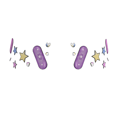 Colorful Kawaii Face Stickers