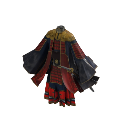 Crimson Vanguard Samurai Robe [PBR]