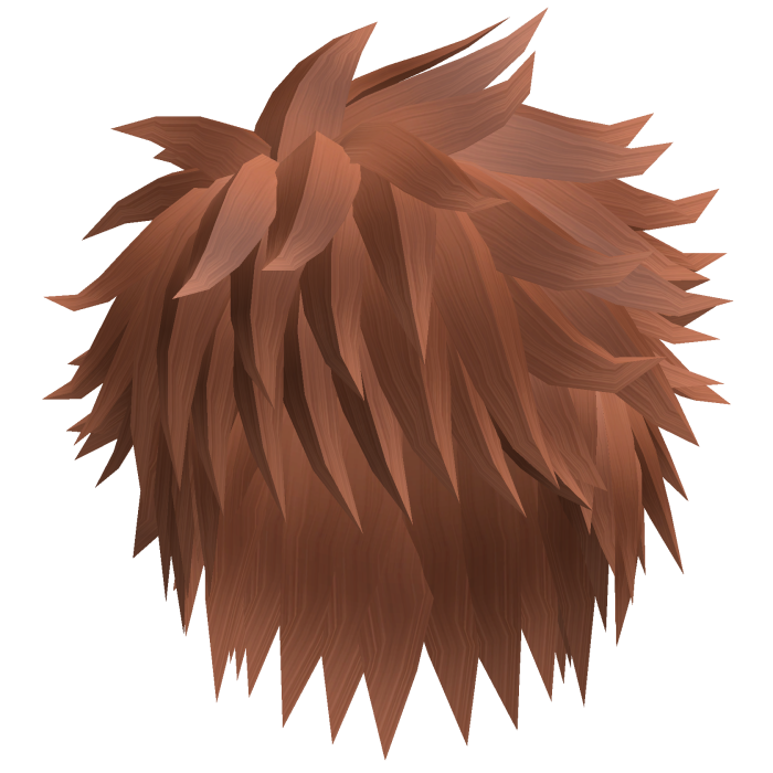 Vkei Spiky Messy Hair (Ginger)