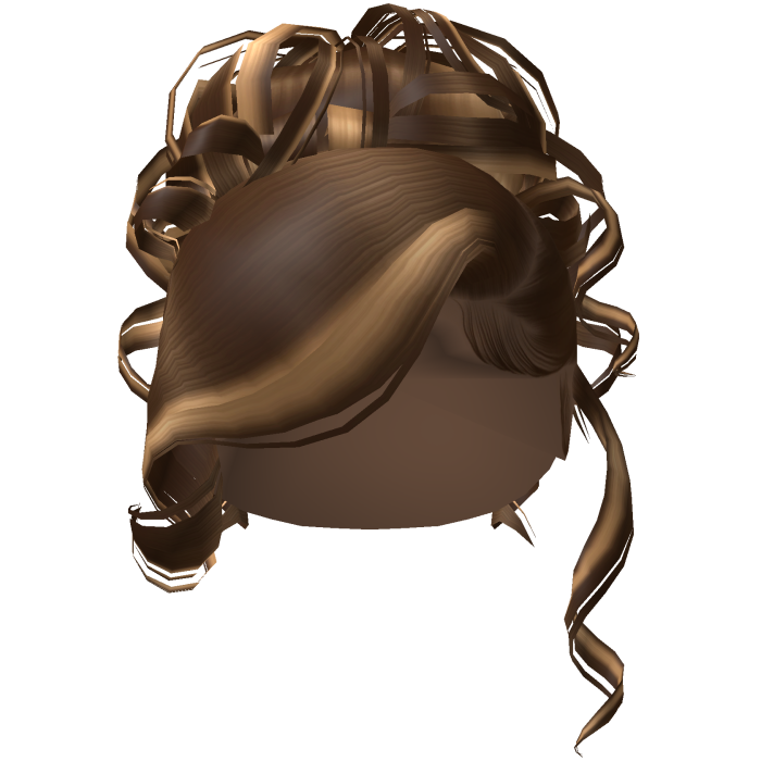 Side Swept Curly Updo [Blonde Ombre]