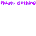 Floats clothing