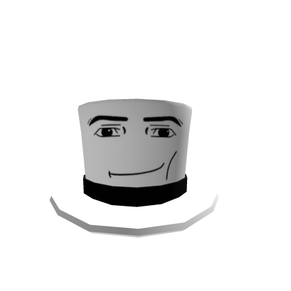 Man Face Top Hat 🥰 Roblox item