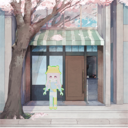 みるくのお花見会場