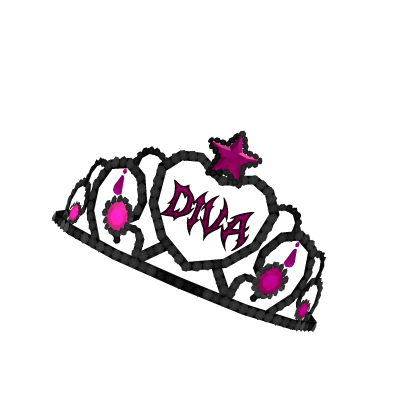 Diva punk Crown(Pink)