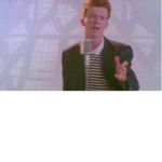 rick roll man