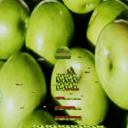 Apple wipeout