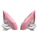 Pink Pointy Fluffy Ears