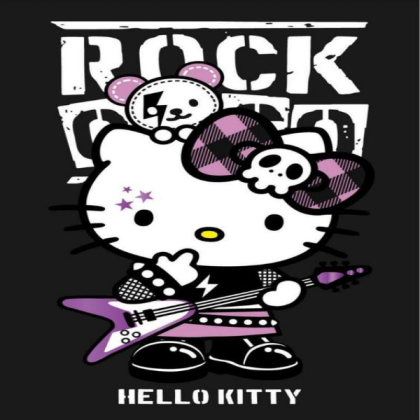 Rock Hello Kitty Roblox decal