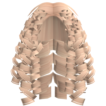 Curly Hair (Blonde) Roblox item