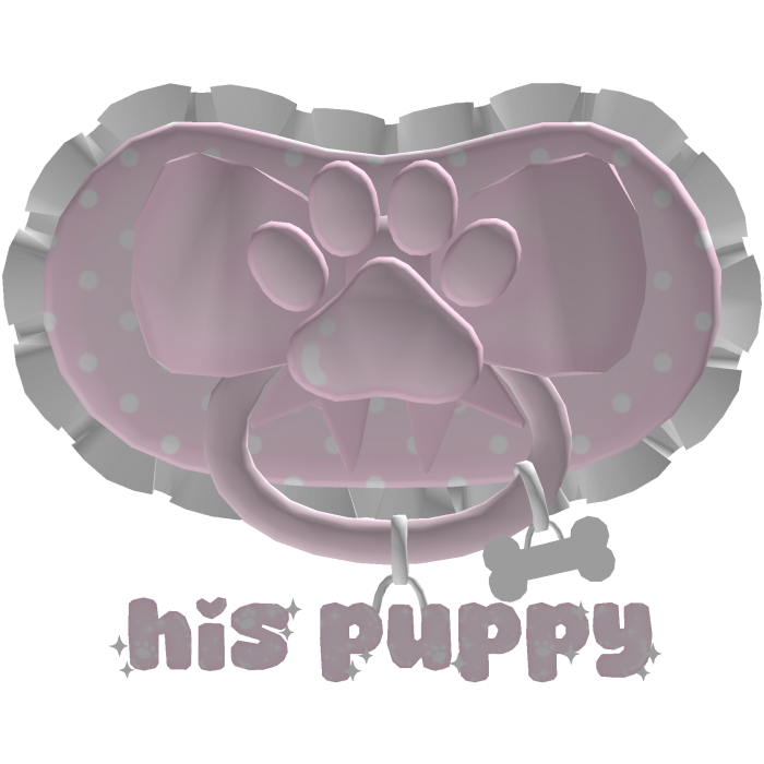 ♡ cute kawaii puppy pacifier
