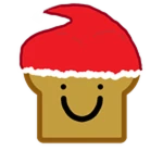 Toasty With a Christmas Hat