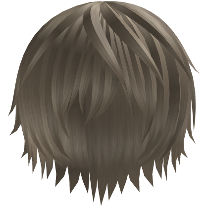 blonde messy moe soft vkei hair