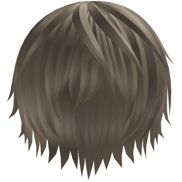 blonde messy moe soft vkei hair