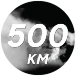 Drove 500 KM Roblox badge thumbnail
