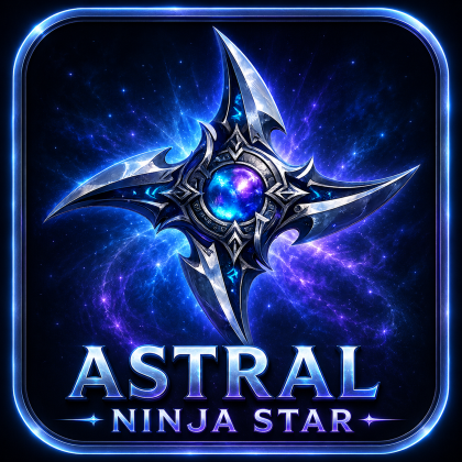 Astral Ninja Star Made by Zelgraz preview 2
