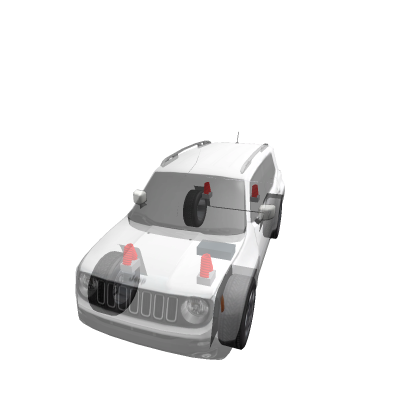 car suspension example (jeep renegade)