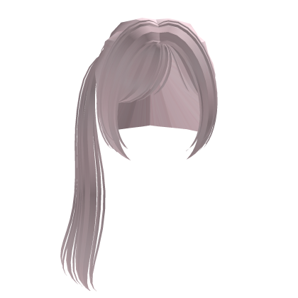 ♡ kawaii side ponytail in pink Roblox item