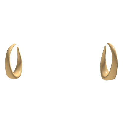 Princess Polly Raskin Hoop Earings Gold Roblox item