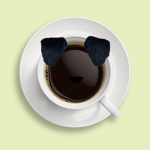•-Coffee pup clothing-•