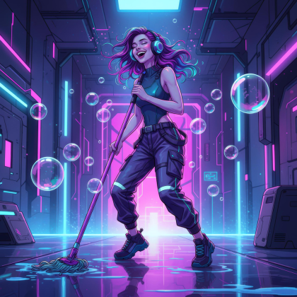 Upbeat Cleaning Rhythm Roblox music