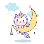 magical dabbing unicorns