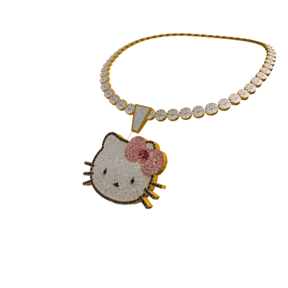 Cute Kitty Chain 3.0 (gold)