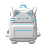 🍀Kawaii Kitty Mini Backpack (Blue)