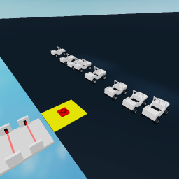 A ghost obstacle course