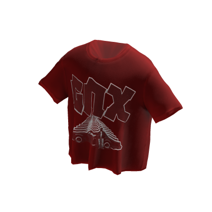 Daeye - Red Tshirt with Graphic
