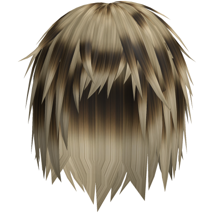 tiger blonde emo moe hair 22.  Roblox item