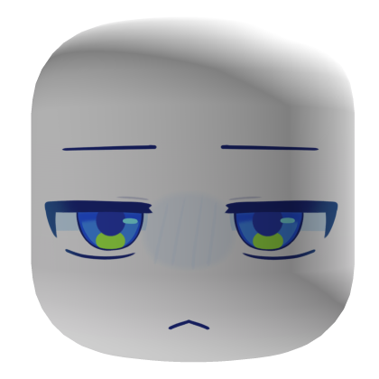 tired bored frutiger aero face