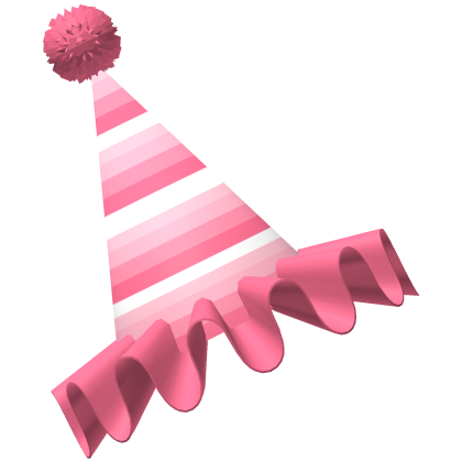 Glowing Pink Pastel Clown Hat [Emissive]