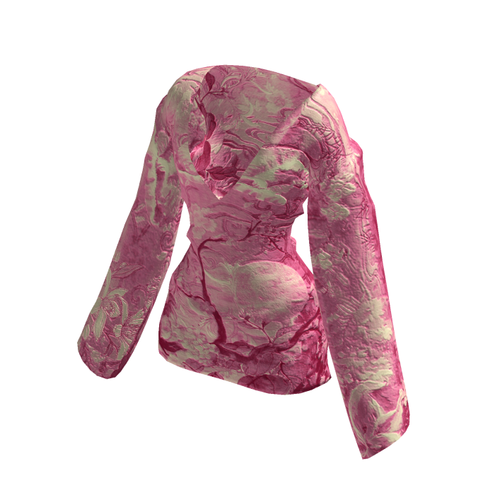 Kimono Mini Dress (Pink)