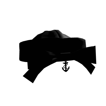 Sailor Bow Hat (Black) Roblox item